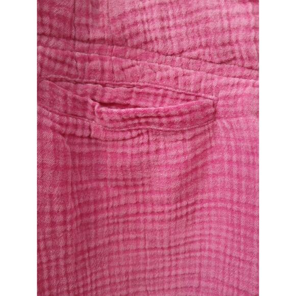Soft Suroundings Pink Shorts w/Pockets Elastic Waist Made in India S - Picture 3 of 13